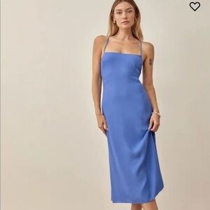 Reformation Dover Midi Dress in Dusk